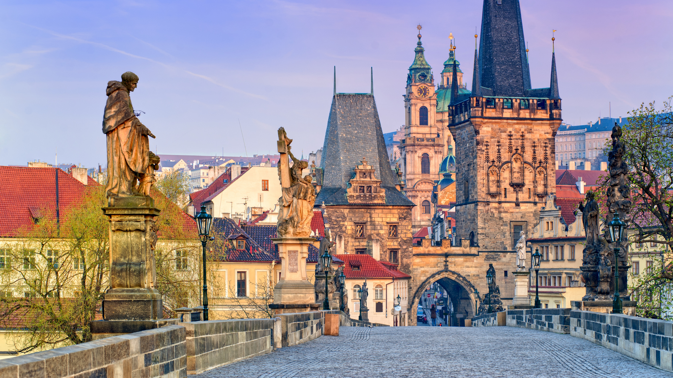 Обои Пражский град, ориентир, город, туризм, историческое место в разрешении 2560x1440