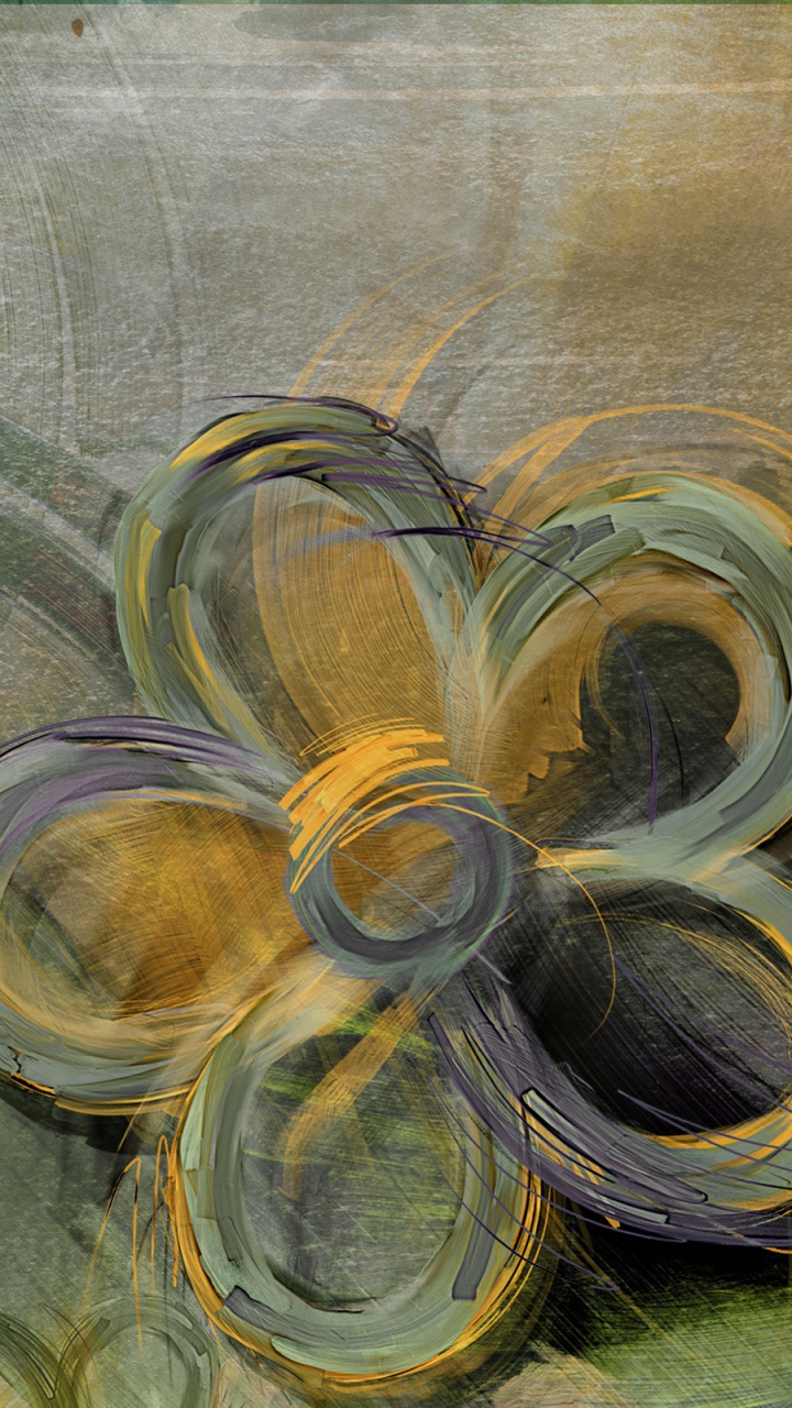 Обои желтый, живопись, натюрморт, арт, искусство в разрешении 720x1280