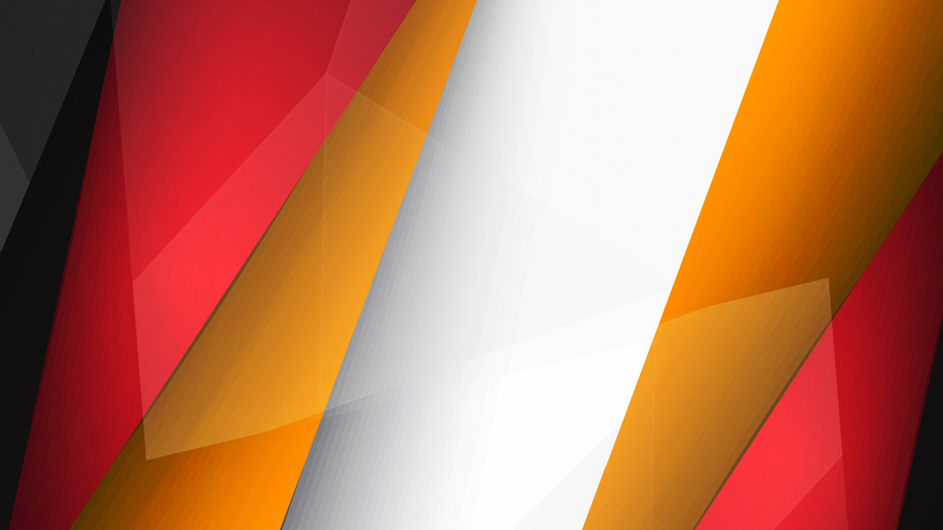 Обои Оранжевый цвет, графический дизайн, дизайн, красочность, прямоугольник в разрешении 1366x768