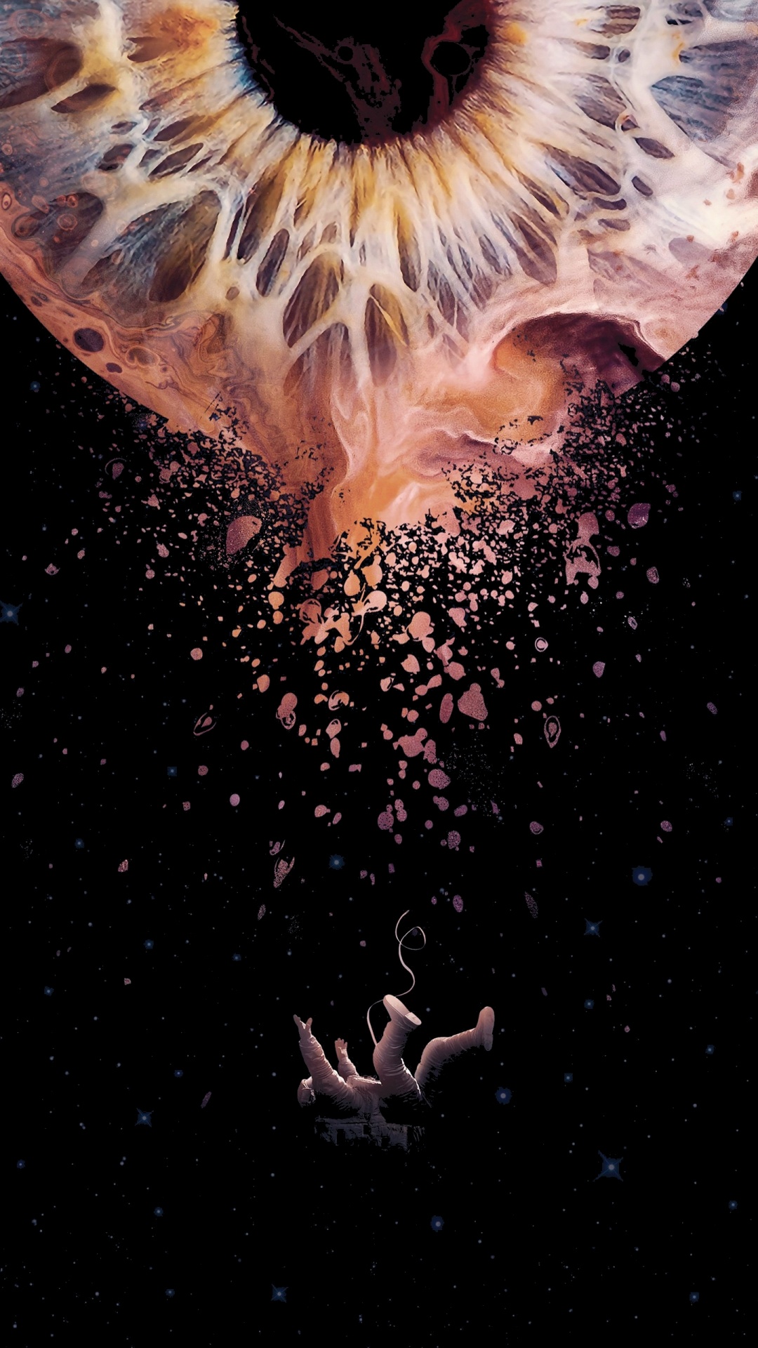 Обои все иллюзорное искусство, Грег Хауэй, арт, космический глаз, садские в разрешении 1080x1920