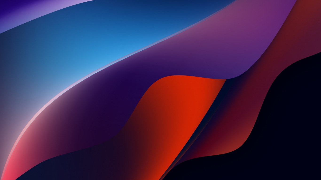 Обои Оранжевый цвет, пурпур, арт, Фиолетовый, материальное свойство в разрешении 1366x768