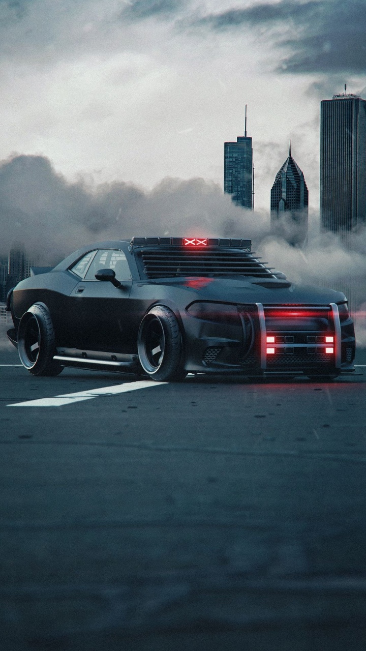 Обои спорткар, легковые автомобили, шина, колесо, облако в разрешении 720x1280