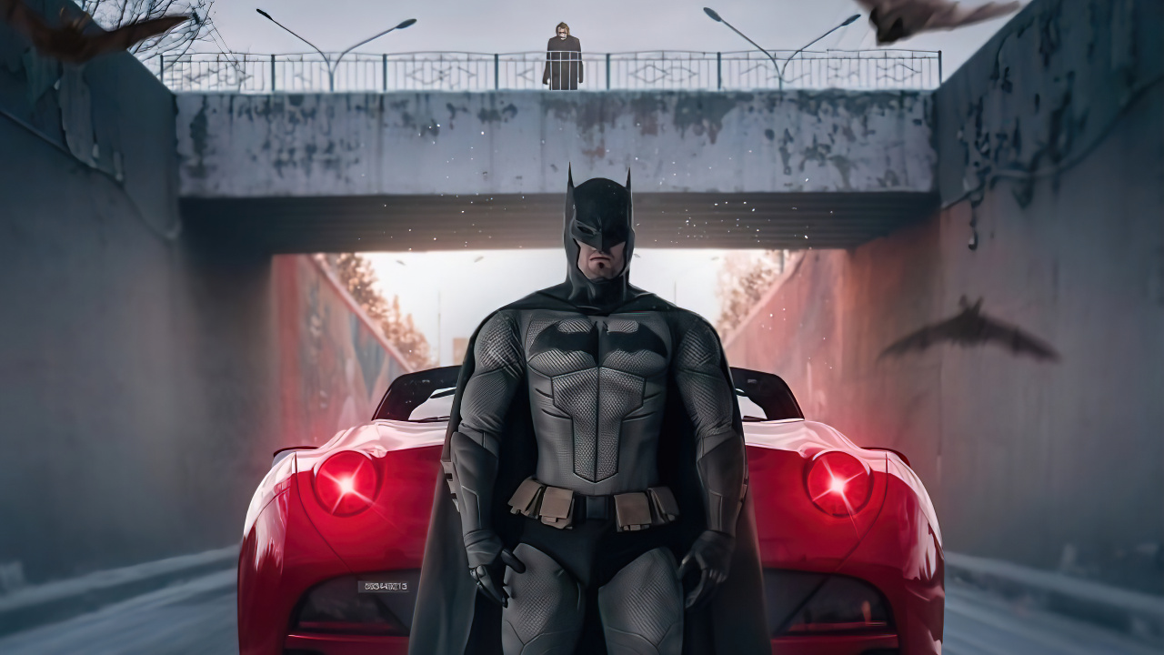 Обои Бэтмен, бэтмен фанарт, Дарксайд, Джокер, фан арт в разрешении 1280x720