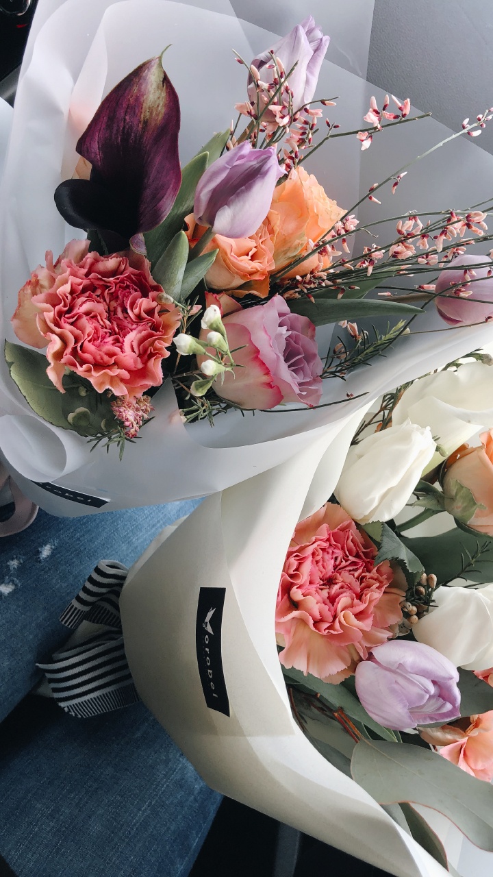 Обои цветочный букет, цветочный дизайн, Роза, срезанные цветы, искусственный цветок в разрешении 720x1280