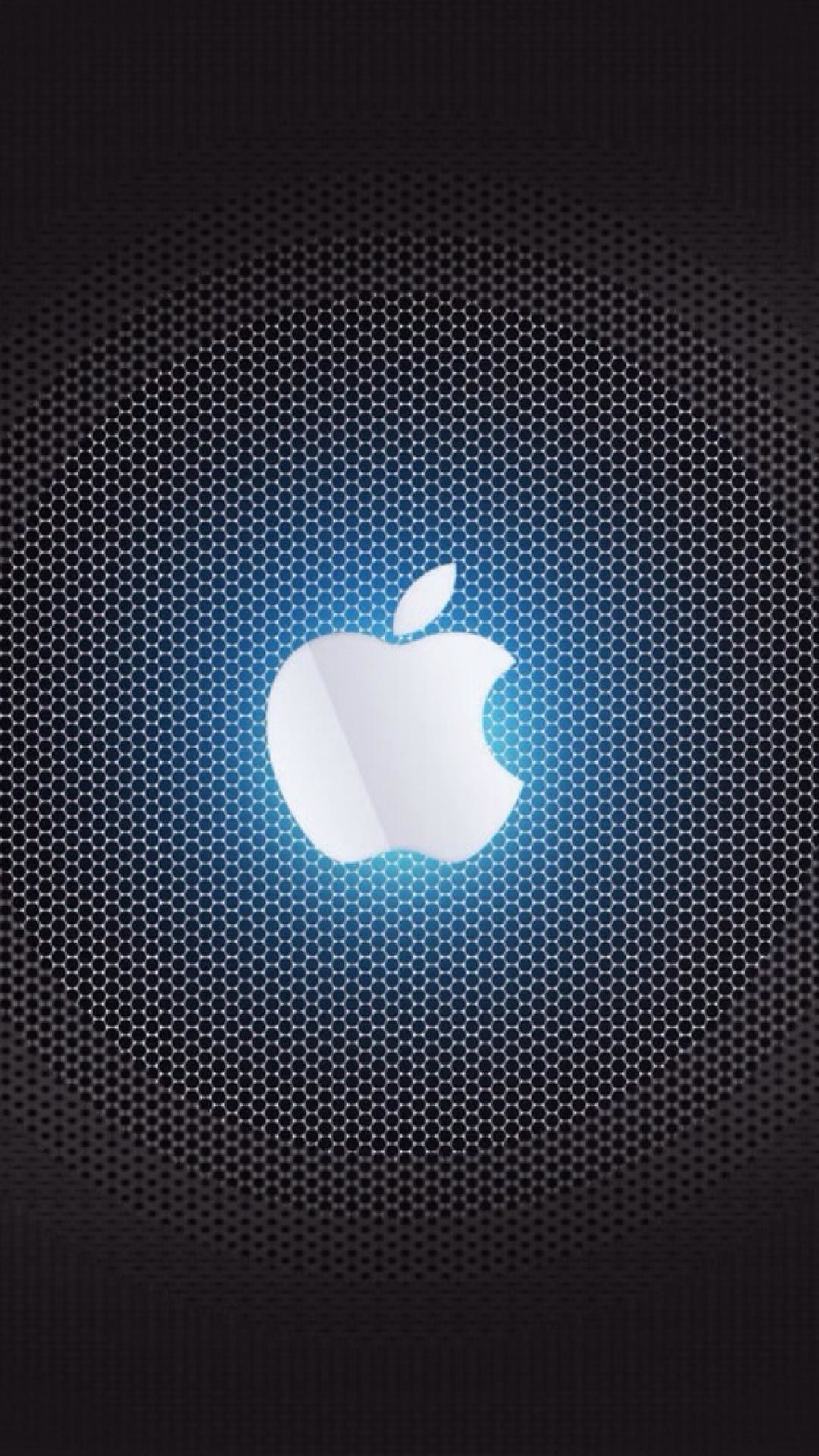 Обои apple, лого, дизайн, графика, растение в разрешении 1080x1920