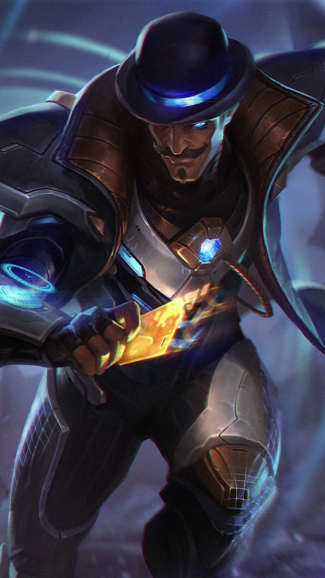 Обои Лига легенд, фигурка, игры, приключенческая игра, иллюстрация в разрешении 1080x1920