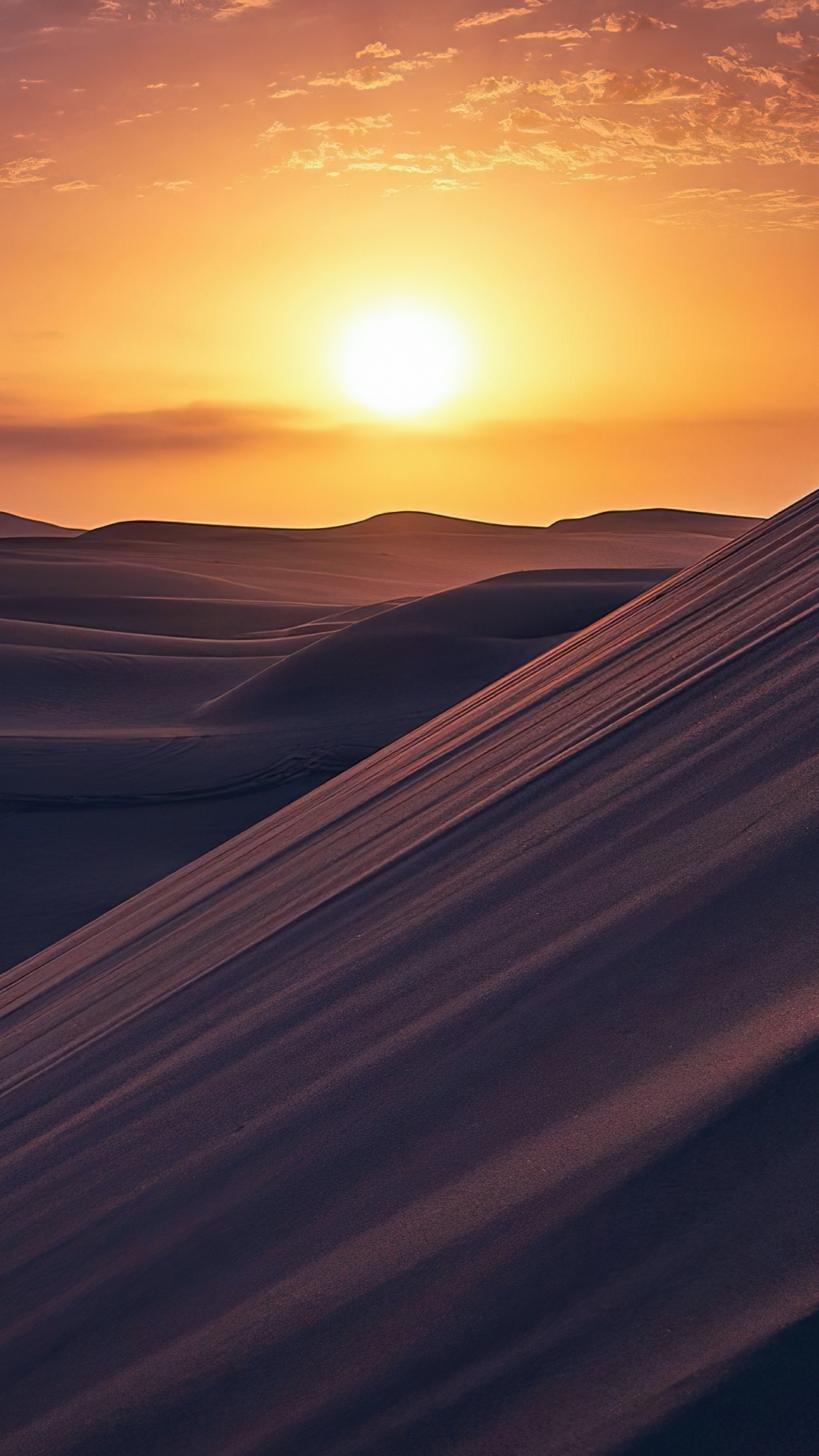 Обои закат, солнечный свет, атмосфера, экорегион, природный ландшафт в разрешении 1080x1920