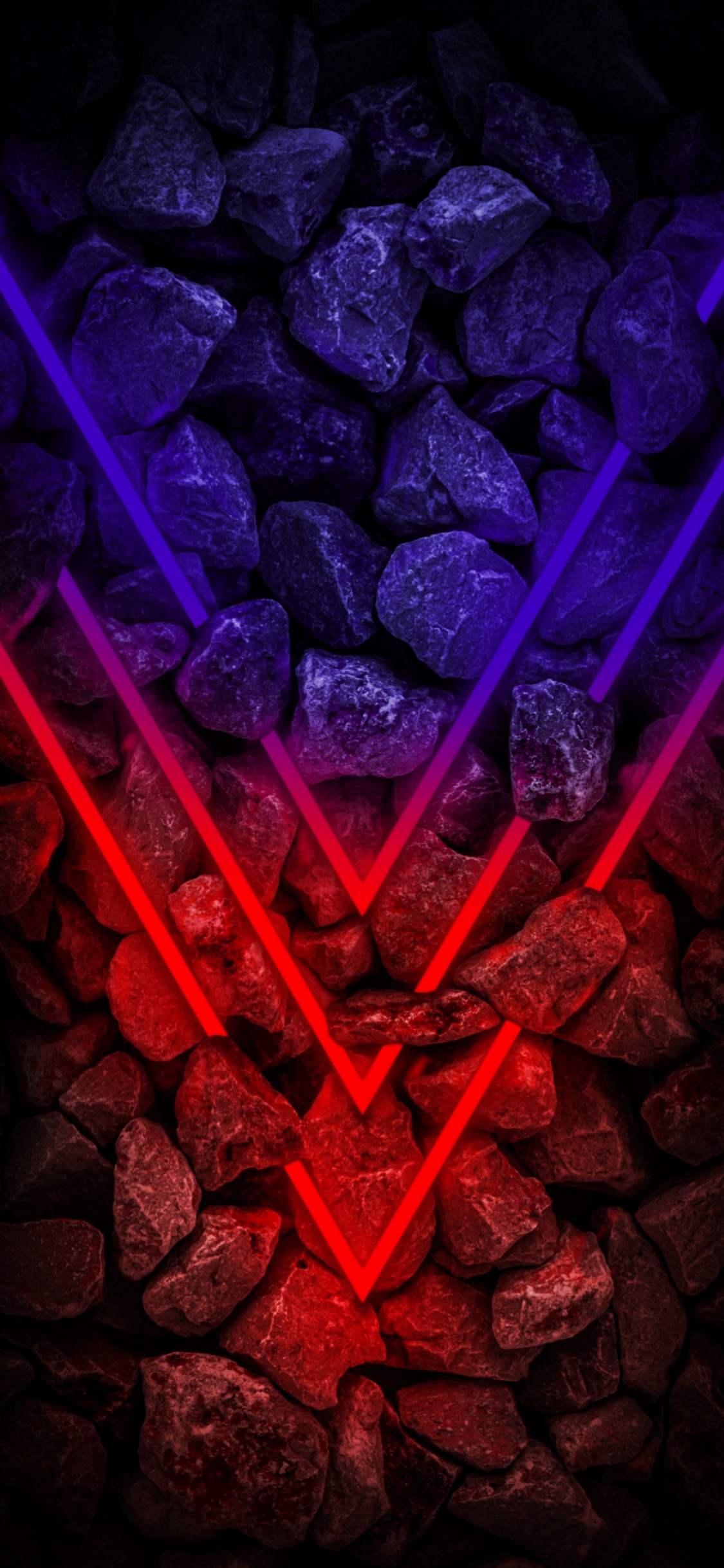 Обои смартфон, ios, iOS 14, свет, красочность в разрешении 1125x2436