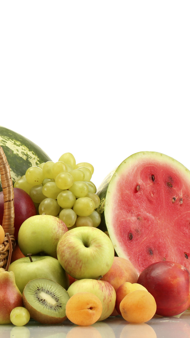 Обои сок, фрукты, овощ, природные продукты, пища в разрешении 750x1334