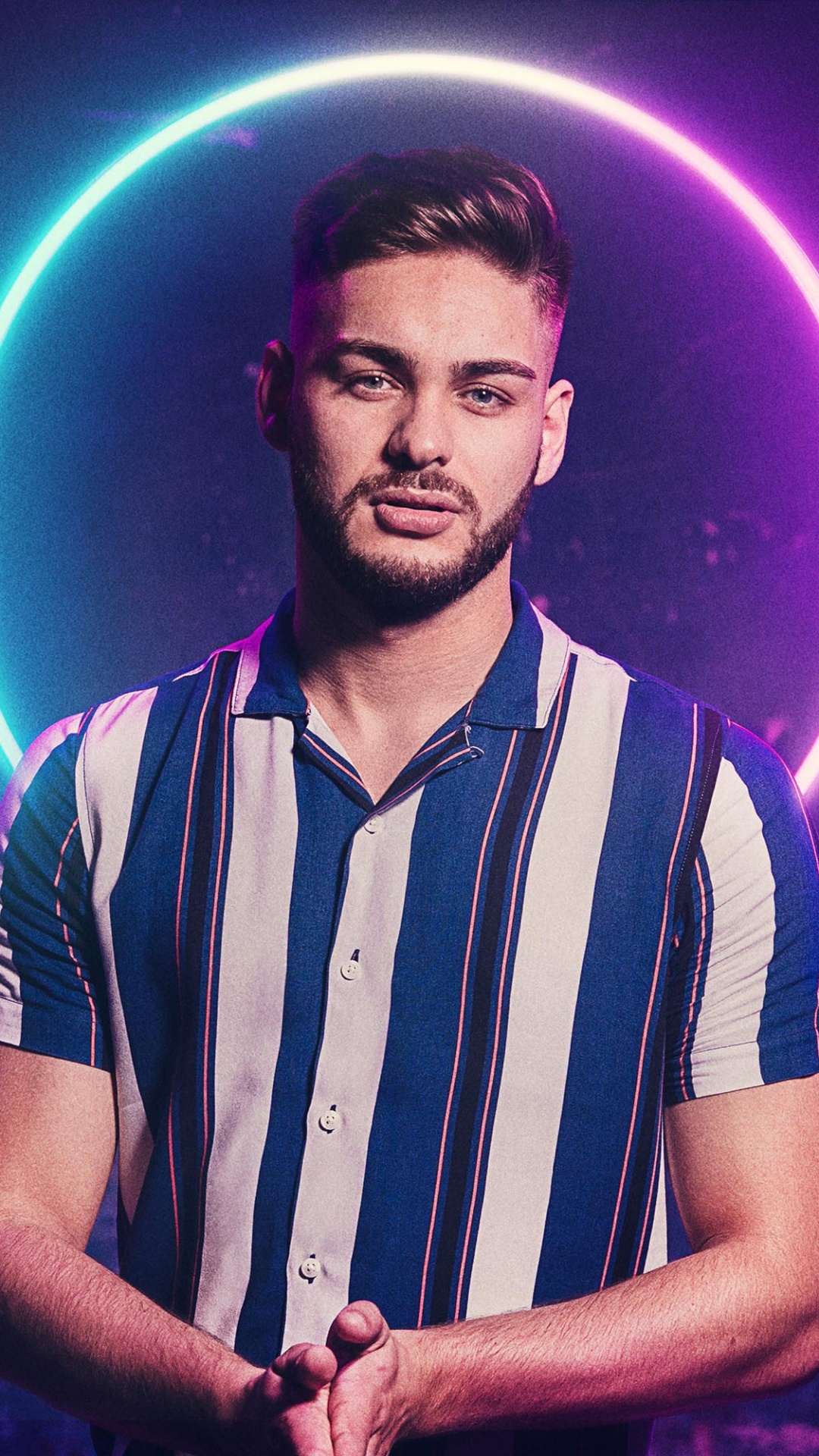 Обои Канал 4, свет, пурпур, освещение, музыкальный исполнитель в разрешении 1080x1920