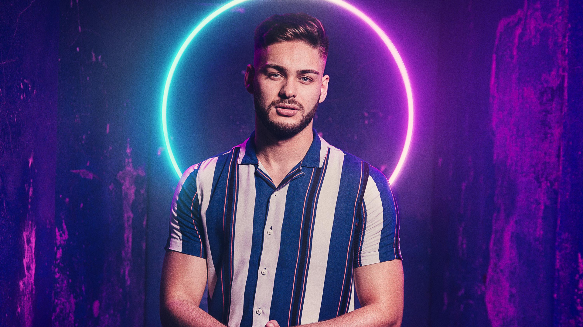 Обои Канал 4, свет, пурпур, освещение, музыкальный исполнитель в разрешении 1920x1080