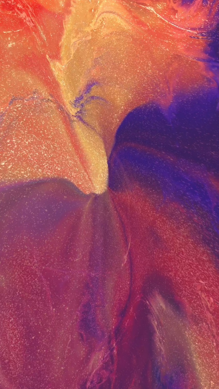 Обои Эпл, живопись, красный цвет, Оранжевый цвет, желтый в разрешении 720x1280