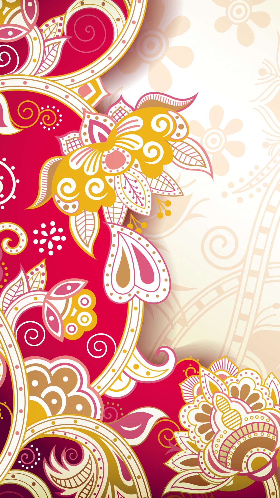 Обои векторная графика, дизайн, графический дизайн, иллюстрация, узор в разрешении 1080x1920