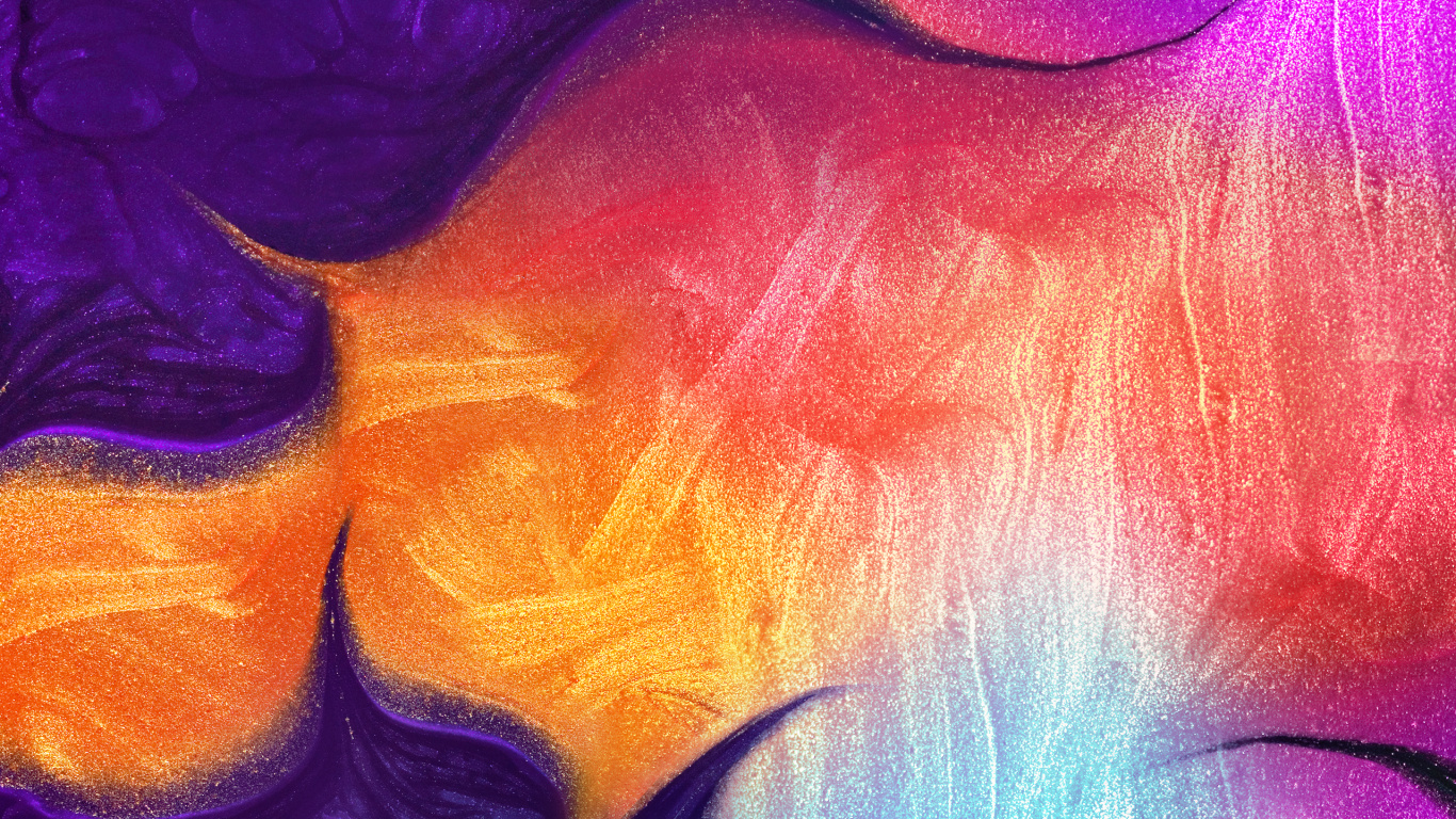 Обои Samsung Galaxy, Samsung, Samsung Galaxy A50, андроид, красочность в разрешении 1366x768