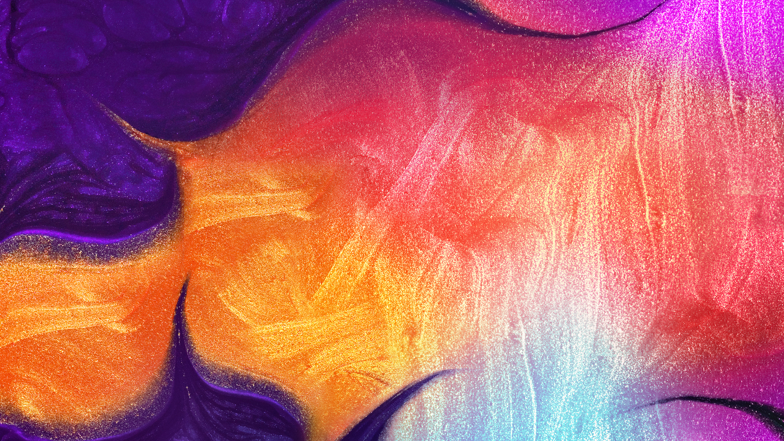 Обои Samsung Galaxy, Samsung, Samsung Galaxy A50, андроид, красочность в разрешении 2560x1440