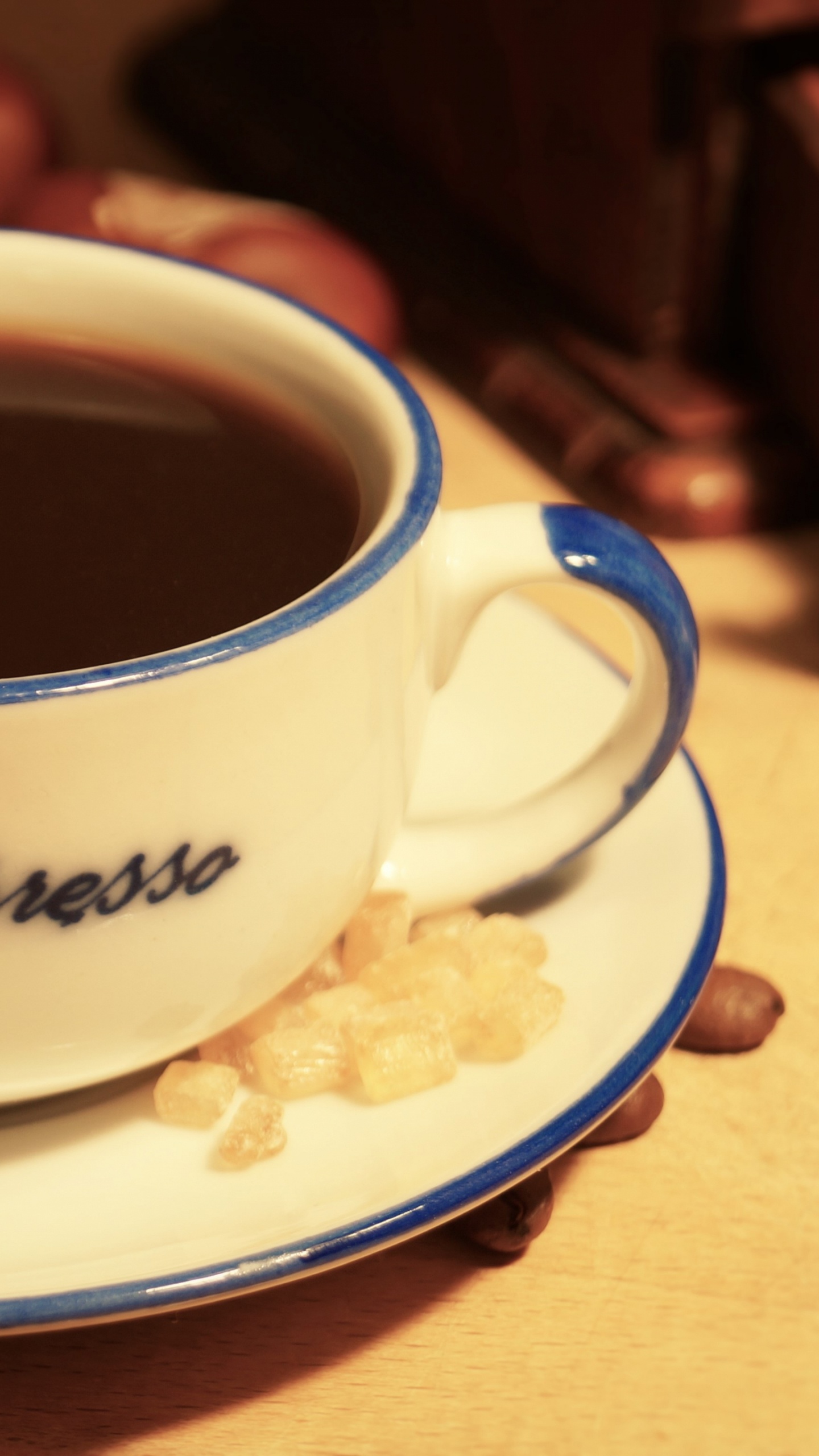 Обои кофе эспрессо, капучино, чай, латте, кофейня в разрешении 1440x2560