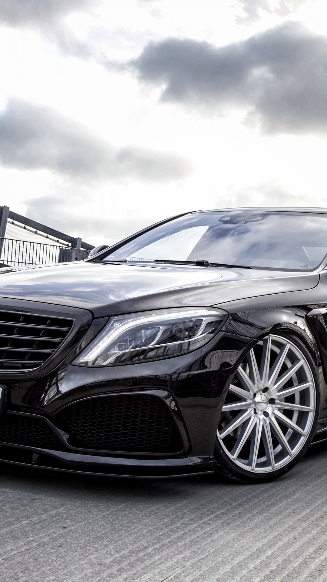 Обои авто, 2016 Мерседес-Бенц S-Класса, набор тела, бампер, колесо в разрешении 1080x1920