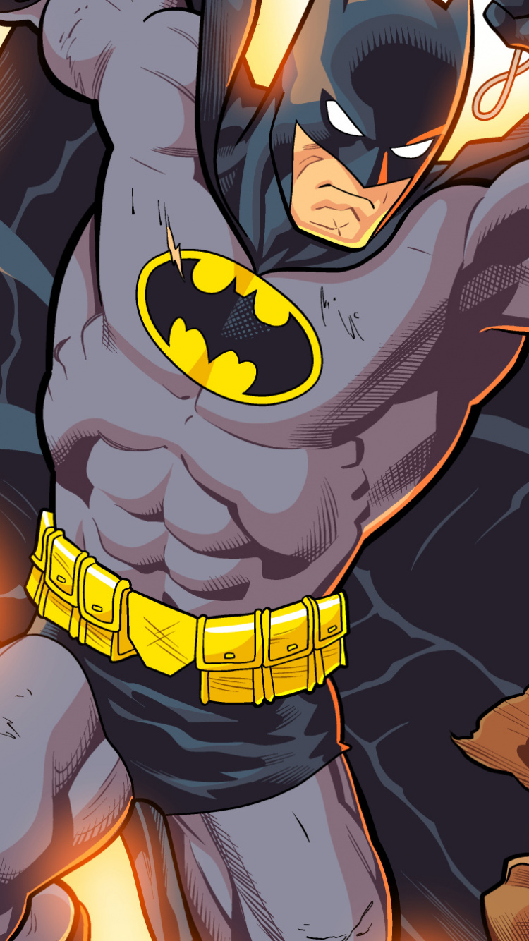 Обои Бэтмен, хеллбой, Бэтмен Хеллбой Стармена, комикс, супергерой в разрешении 750x1334