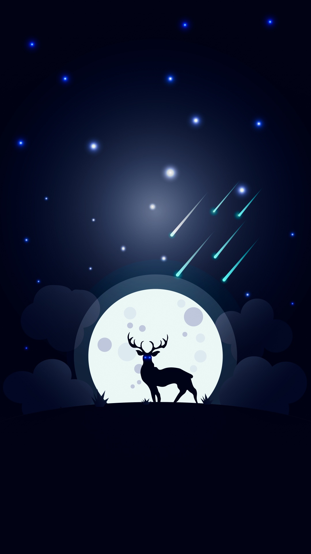 Обои просыпайся в небе, свет, мир, ветвь, арт в разрешении 1080x1920