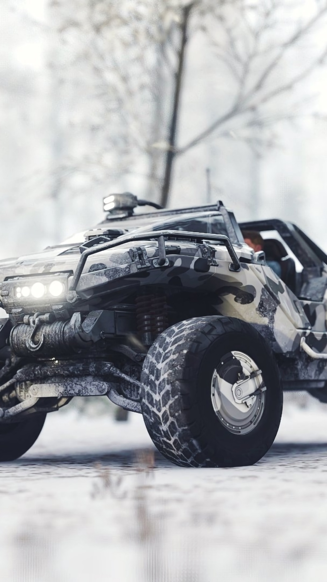 Обои автомобильные шины, шина, Офф-роуд, авто, снег в разрешении 1080x1920