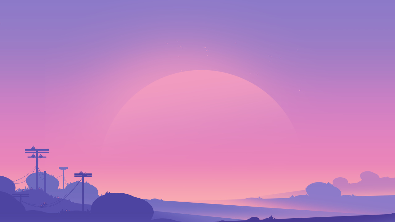 Обои арт, живопись, визуальное искусство, рисование, атмосфера в разрешении 1280x720