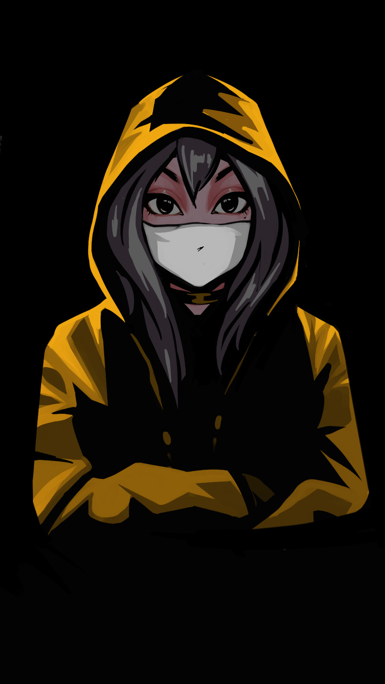 Обои аниме, аниме арт, арт, мультфильм, рукав в разрешении 750x1334