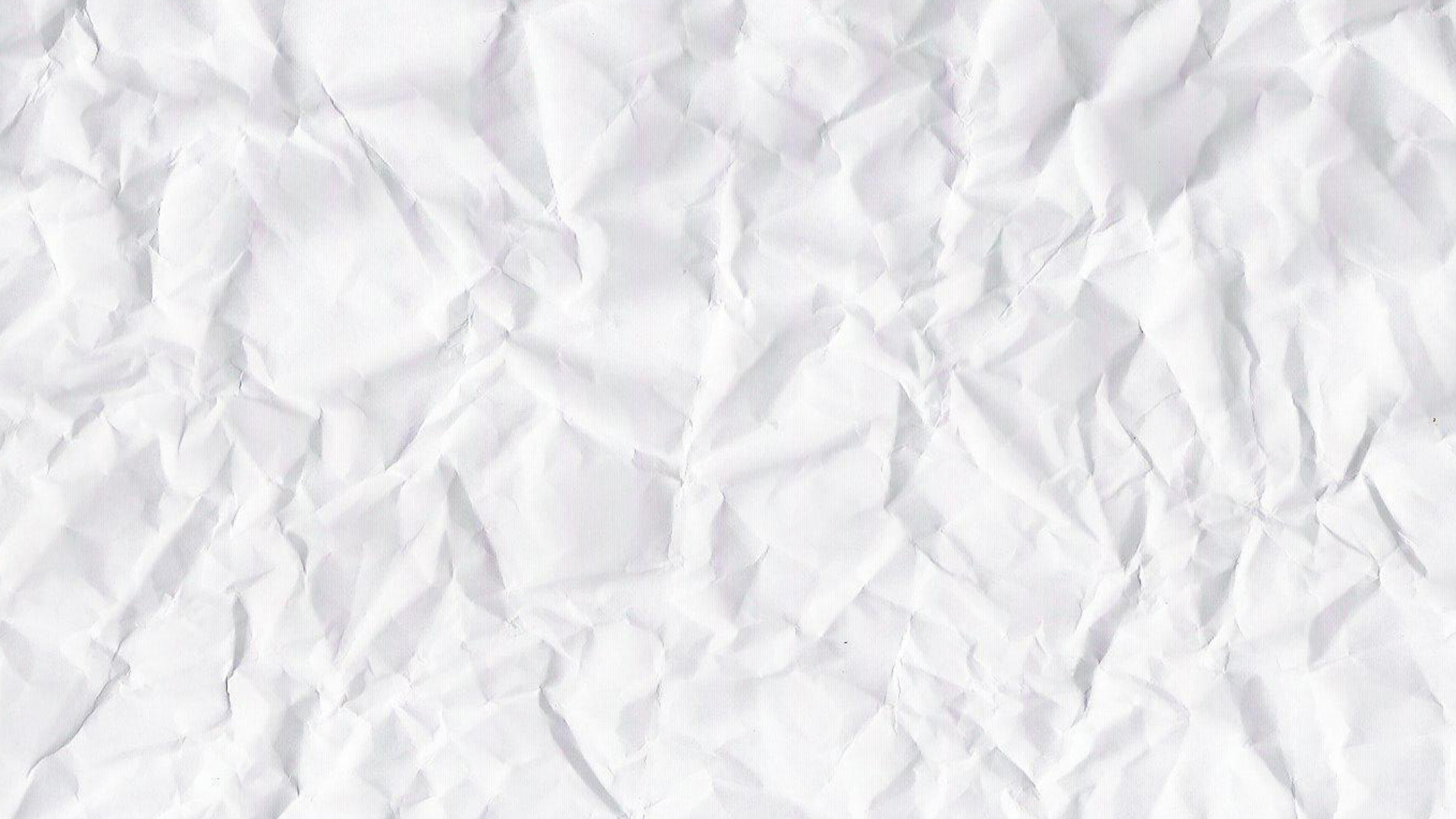Обои мятый текстуру бумаги, бумага, белые, узор, ткань в разрешении 1920x1080
