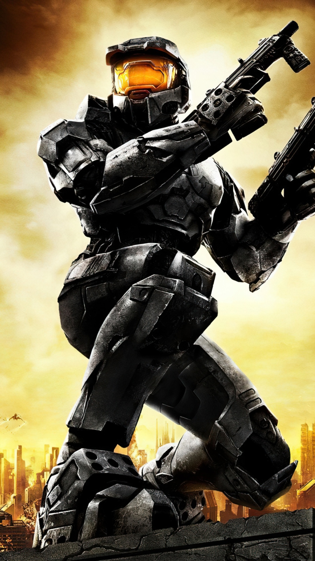 Обои halo 2 годовщина, хало 2, halo 2 оригинальный саундтрек, незапятнанная память, эта сверкающая группа в разрешении 1080x1920