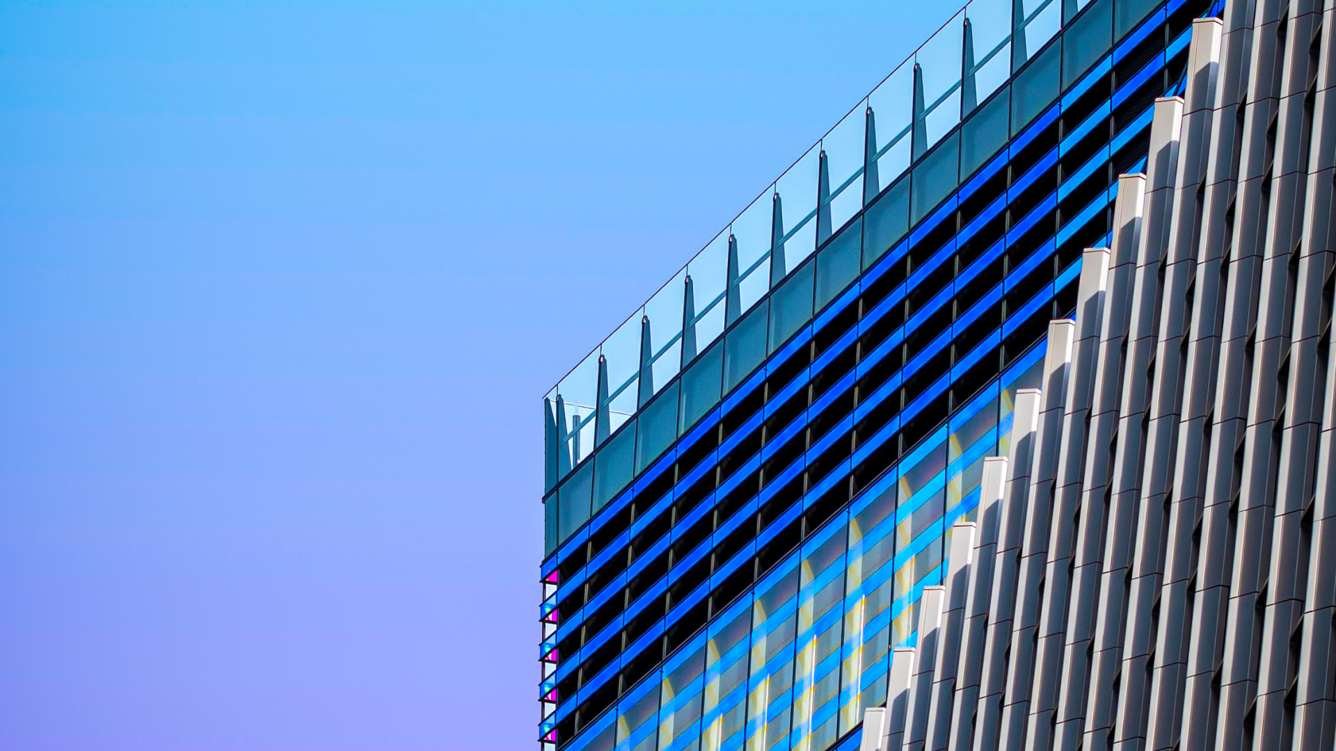 Обои небоскреб, здание, прямоугольник, башня, городской дизайн в разрешении 1920x1080