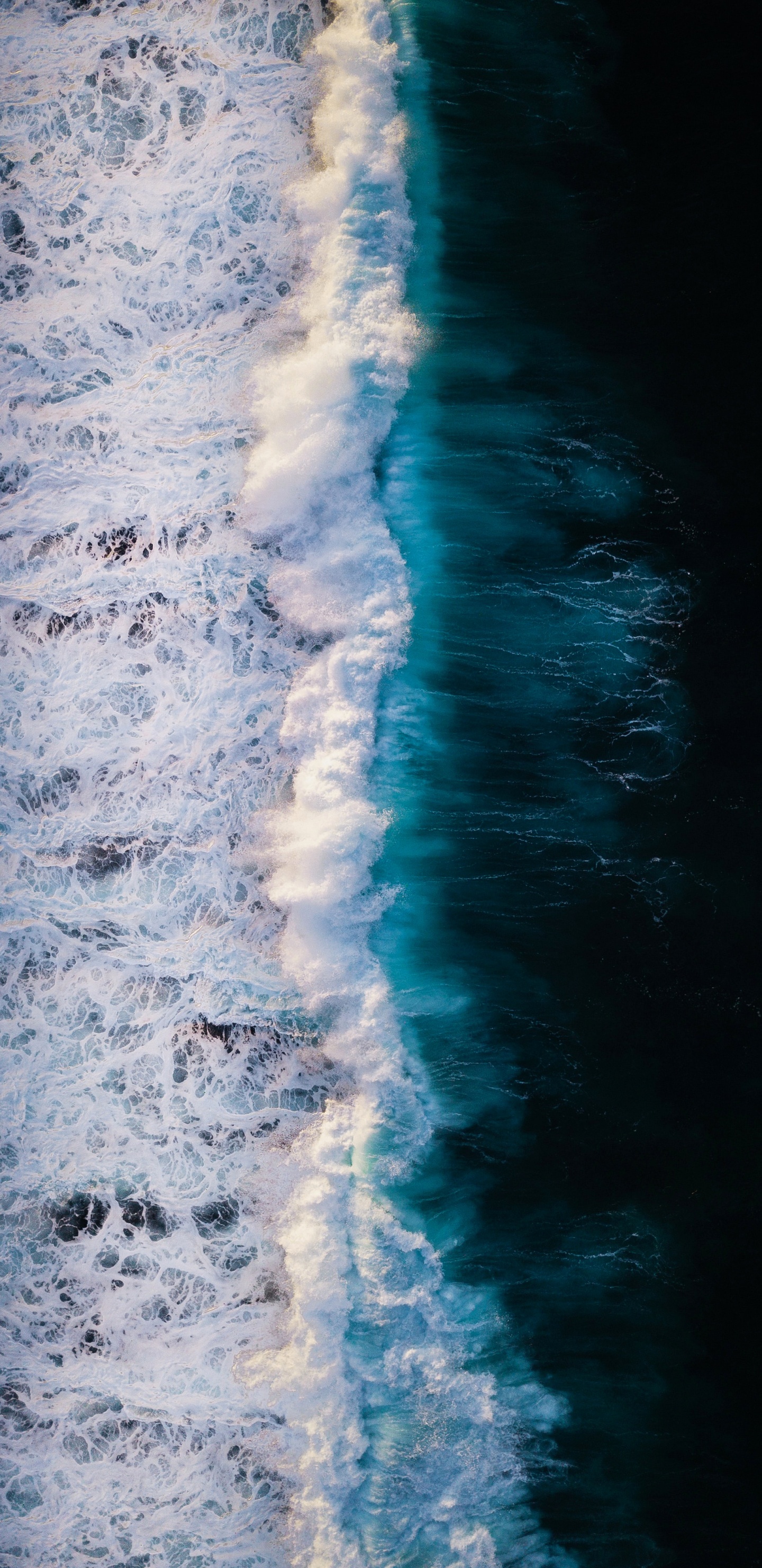 Обои смартфон, ios, вода, гидроресурсы, облако в разрешении 1440x2960