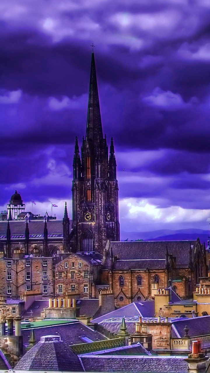 Обои городской пейзаж, город, городской район, ориентир, вид на достопримечательность в разрешении 720x1280