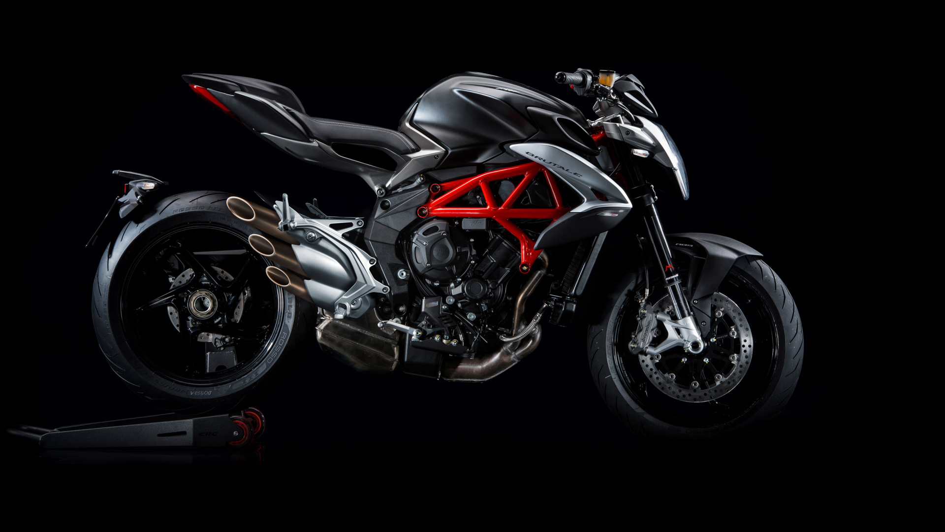 Обои mv agusta, мотоцикл, супербайк, авто, автомобильных выхлопных в разрешении 1920x1080