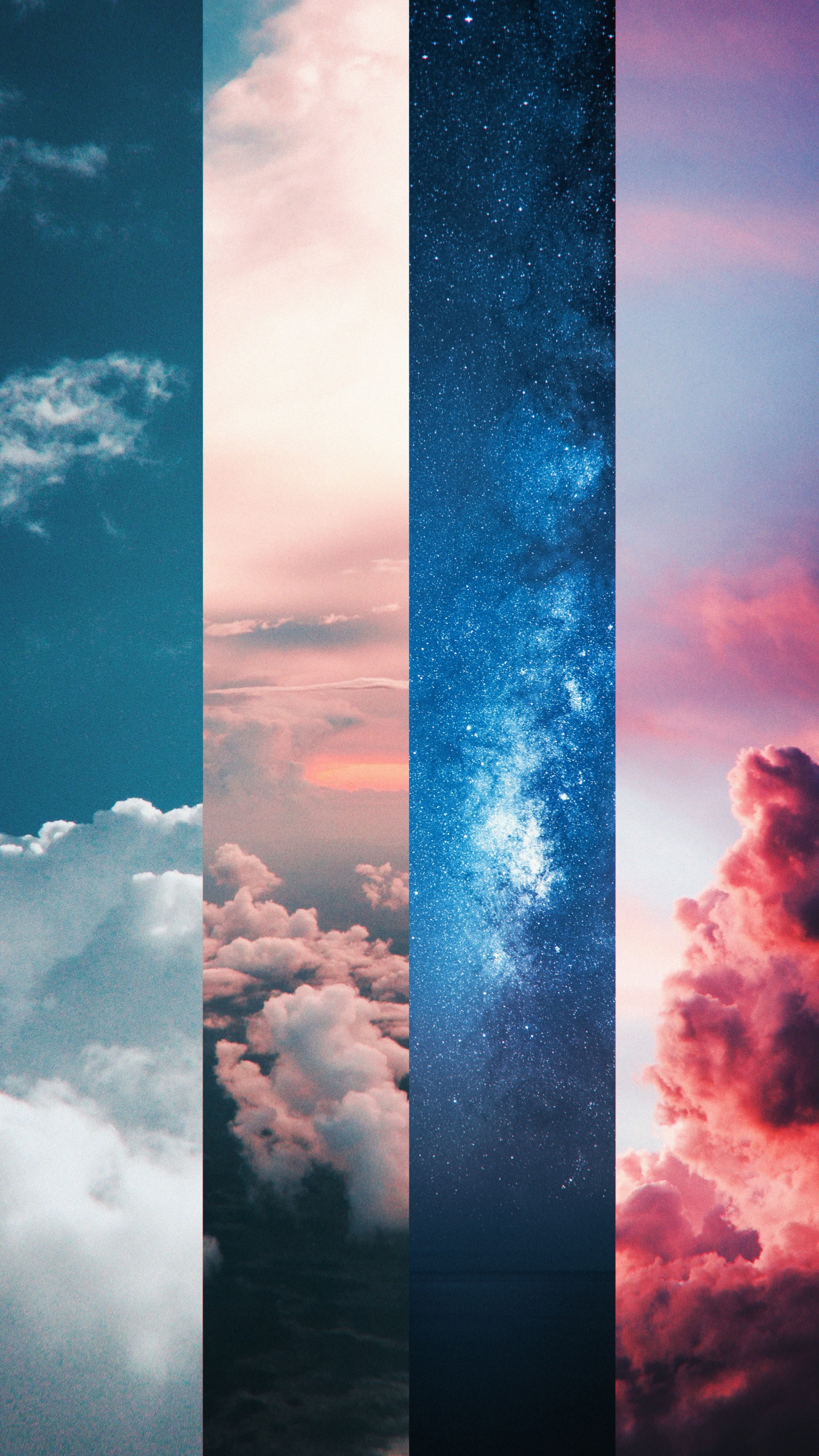 Обои солнечный свет, облако, атмосфера, свет, природный ландшафт в разрешении 1440x2560