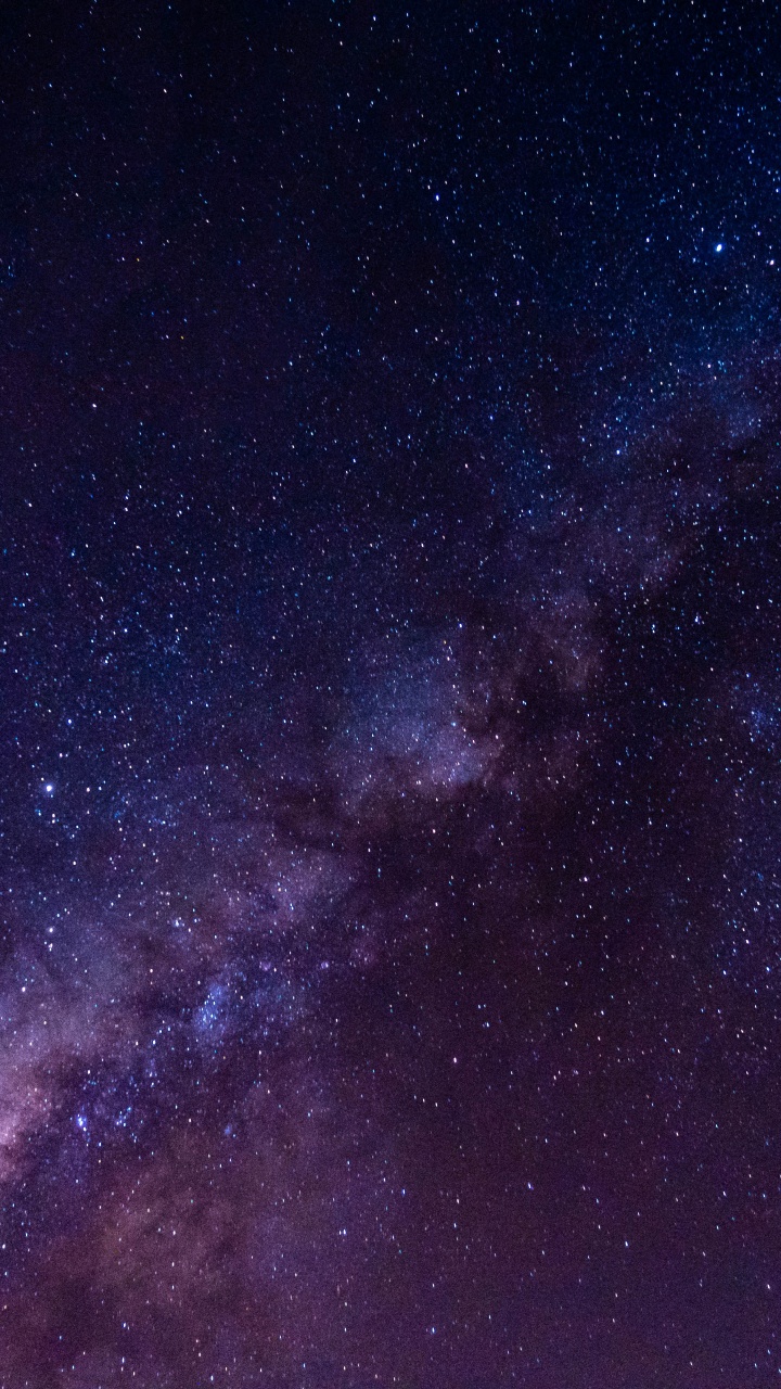 Обои Млечный Путь, Астрономия, Галактика, звезда, атмосфера в разрешении 720x1280