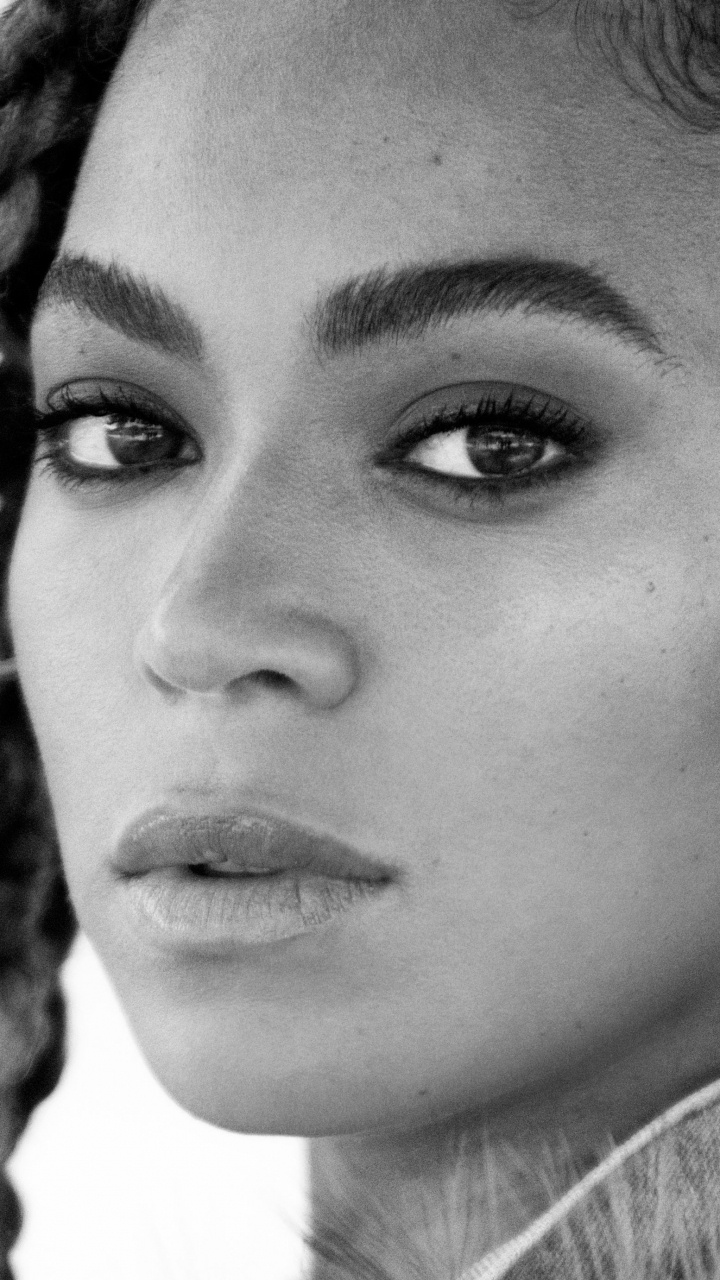 Обои Бейонс лимонадная, лимонад, волосы, прическа, лицо в разрешении 720x1280