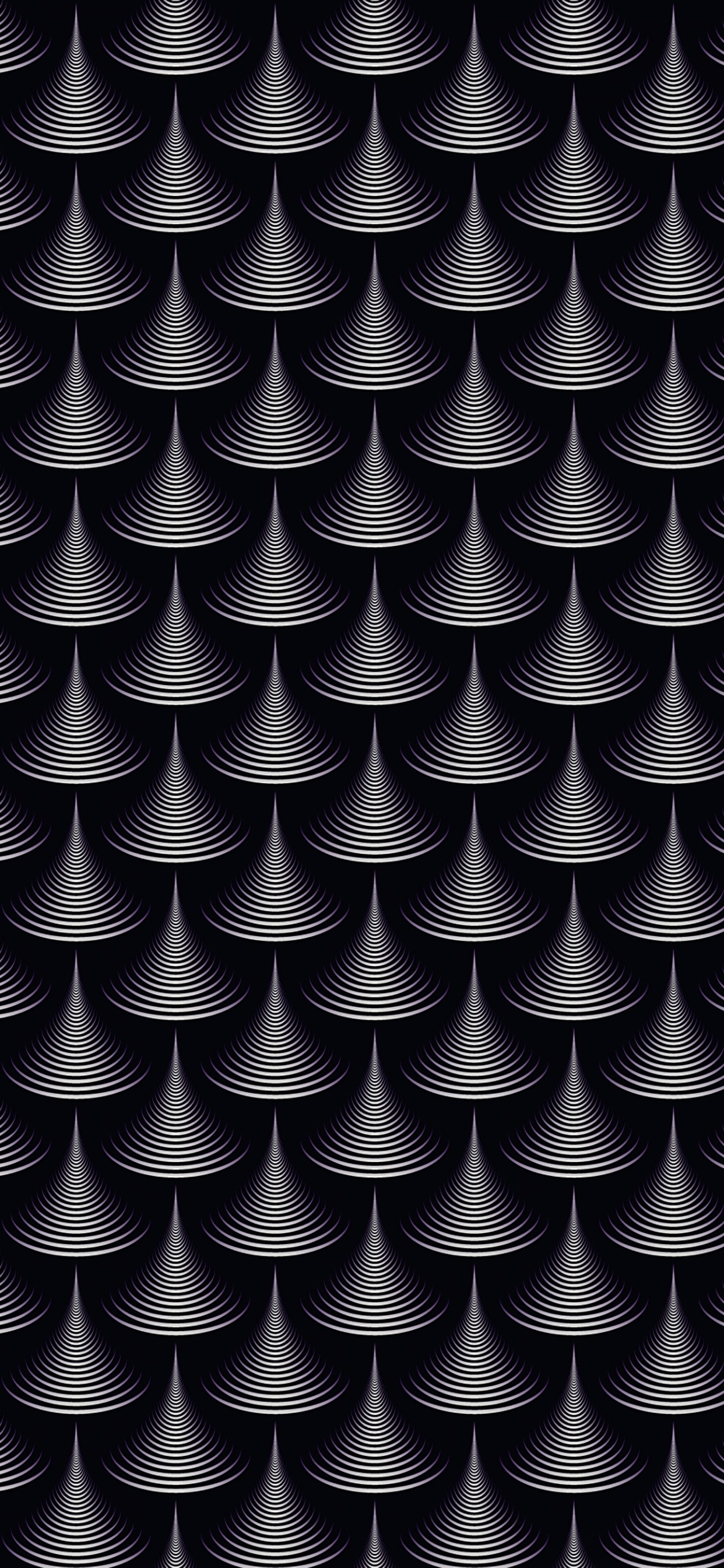 Обои узор, симметрия, дизайн, металл, монохромный в разрешении 1242x2688