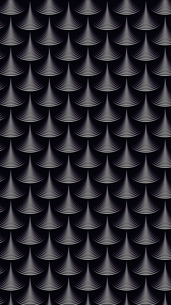 Обои узор, симметрия, дизайн, металл, монохромный в разрешении 720x1280