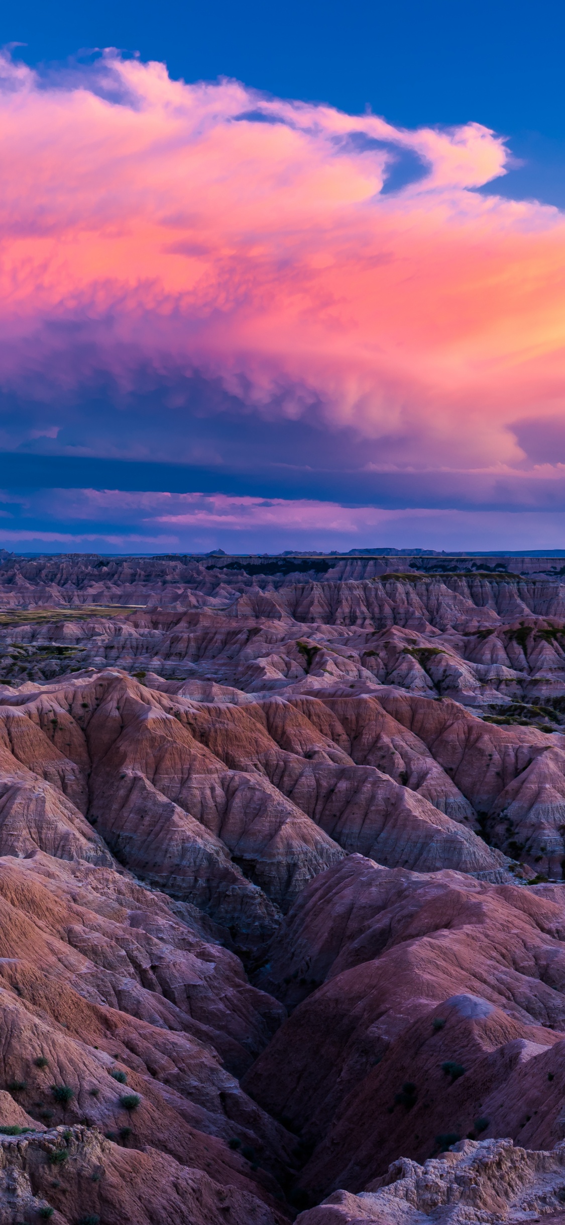 Обои национальный парк бедленд, йосемитский национальный парк, национальный парк, парк, бесплодные земли в разрешении 1125x2436