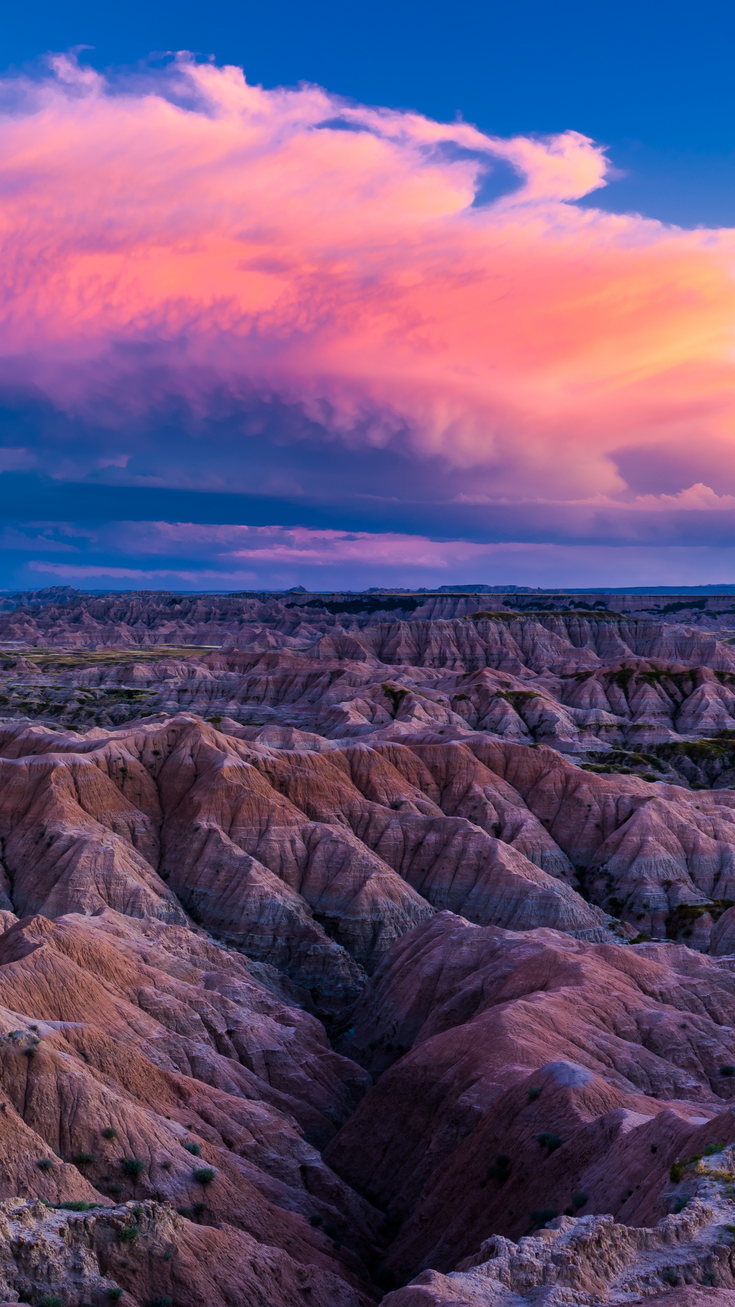 Обои национальный парк бедленд, йосемитский национальный парк, национальный парк, парк, бесплодные земли в разрешении 1440x2560