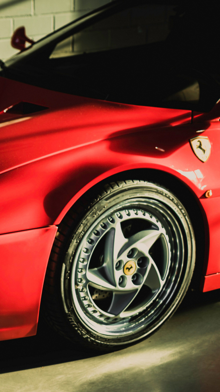 Обои Феррари тестаросса, спорткар, Феррари 360 Модена, суперкар, красный цвет в разрешении 750x1334