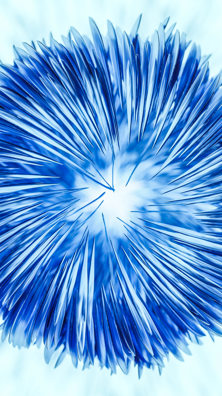 Обои вода, облако, растение, электрик, арт в разрешении 750x1334