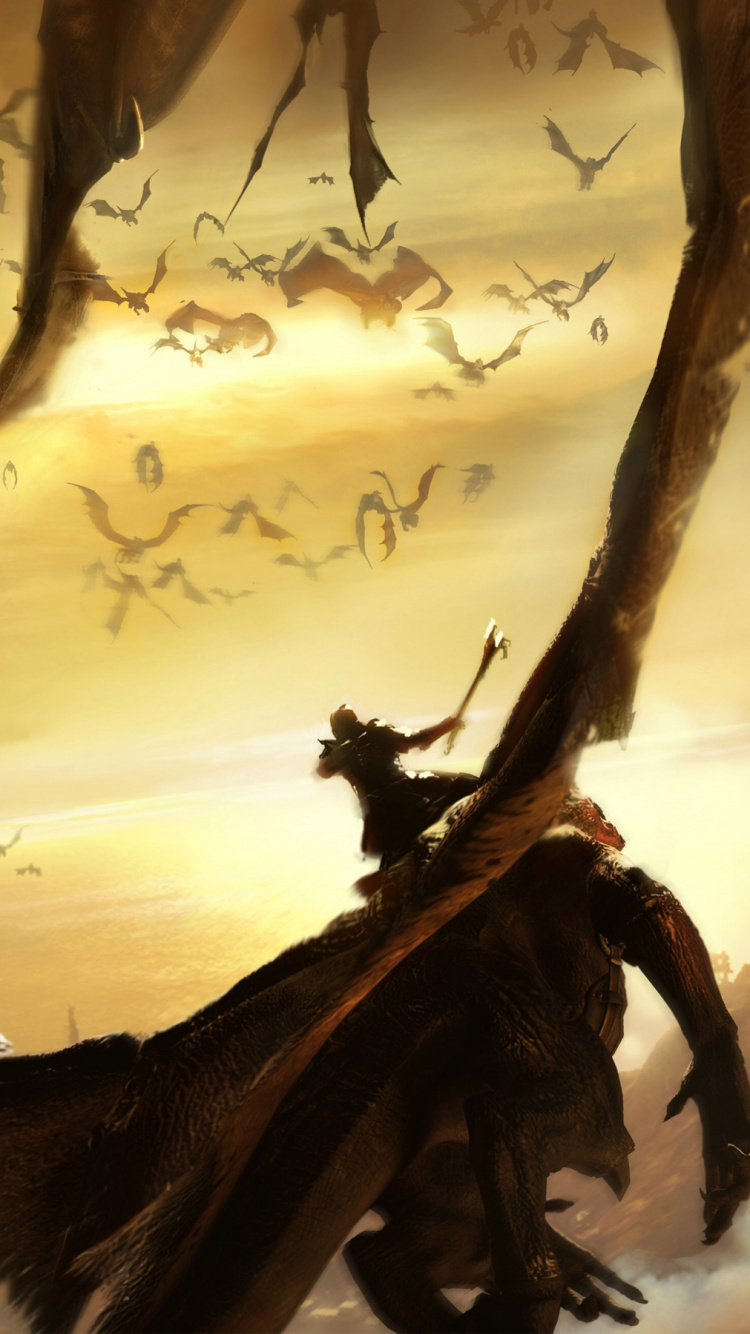 Обои дракон, ветвь, видеоигры, дерево, the last of us в разрешении 750x1334
