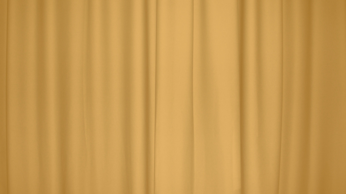 Обои занавес, желтый, ткань, древесина, дизайн интерьера в разрешении 1366x768
