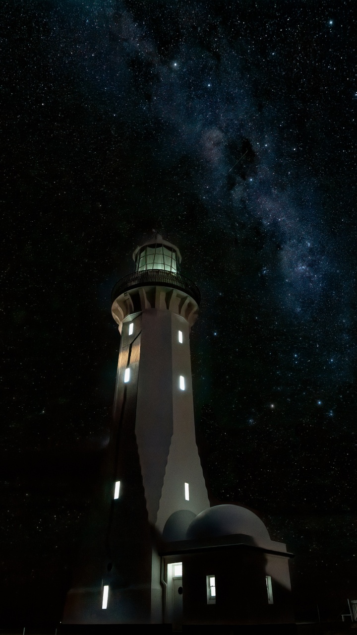 Обои архитектура, ночь, Астрономия, астрономический объект, атмосфера в разрешении 720x1280