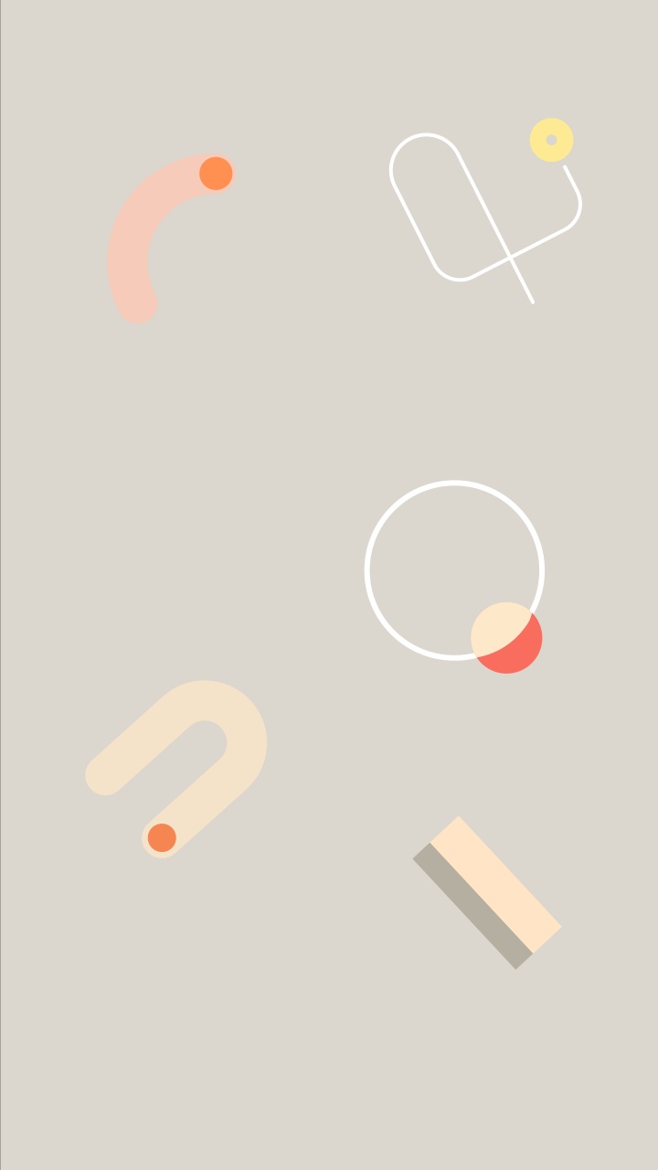 Обои андроид, Google, Google Pixel 4, Апельсин, дизайн в разрешении 720x1280