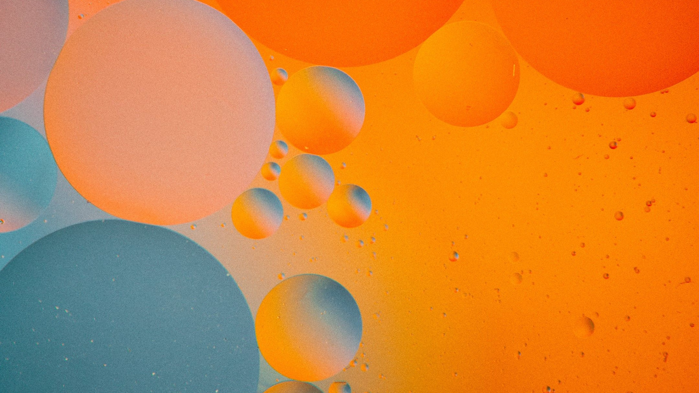 Обои яблоко, ios, красочность, облако, жидкий в разрешении 1366x768