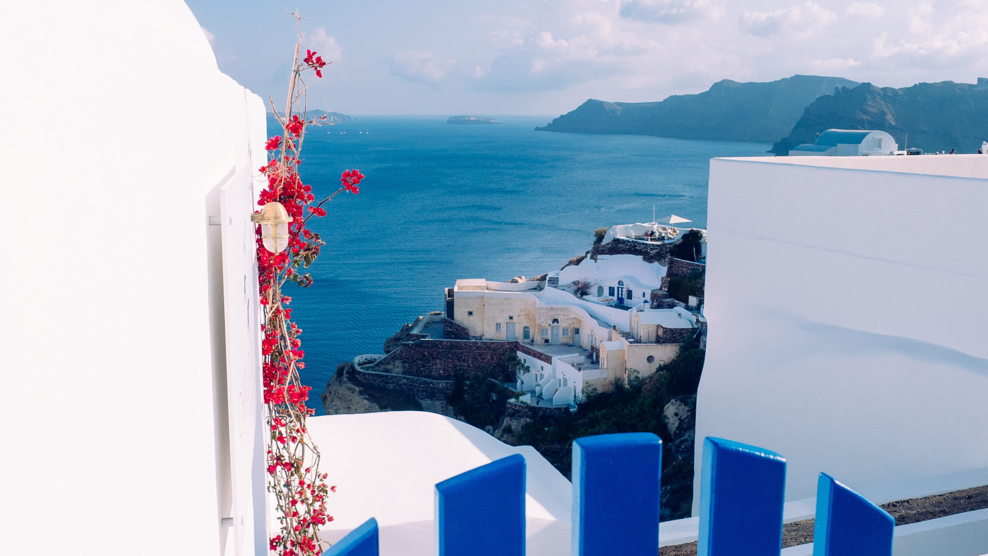 Обои УВР, синий, лазурный, море, отпуск в разрешении 1920x1080