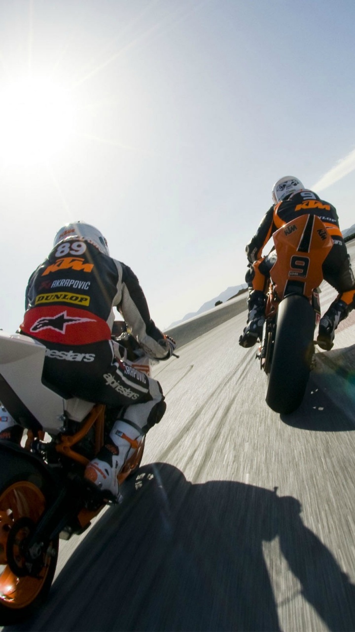 Обои экстремальный вид спорта, мотоцикл, КТМ, Фристайл мотокросс, мотокросс в разрешении 720x1280