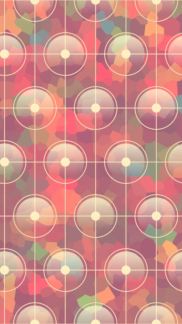 Обои ткань, диск, круг, иллюстрация, дизайн в разрешении 750x1334