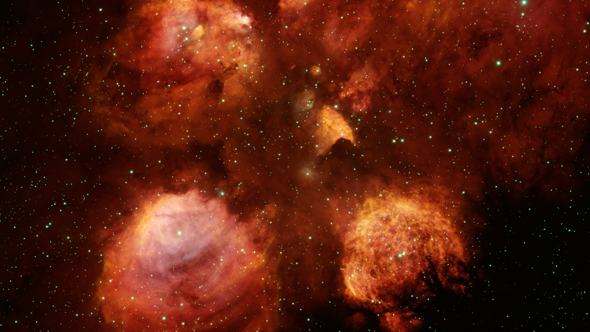 Обои туманность, астрономический объект, космическое пространство, космос, атмосфера в разрешении 1920x1080